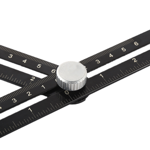 Herramienta de <span class=keywords><strong>plantilla</strong></span> de herramienta de medición de Material ABS 6/9/12/16 lados regla de medida de ángulo deslizante plegable - Product Image 4