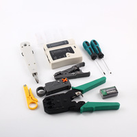 Kit d'outils de test de câbles de bande de sertissage UTP CAT7 CAT6 STP MT-8483