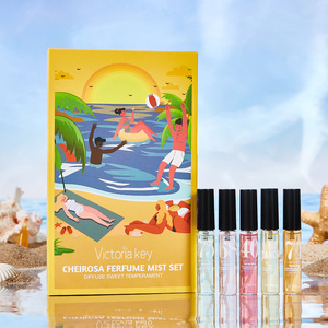 Set de Perfume en Spray con Aroma a Playa MengMei, Tamaño Viaje, Fragancia Floral y Fresca para Mujer, Caja de Regalo Cosmética - Product Image 1