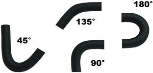 Manguera de Calefacción Moldeada, Codo Curvo para Línea de Combustible, Kit de Manguera de Radiador Universal para Aumentar la Presión Interna del Radiador - Product Image 5