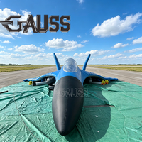 Offre Spéciale : Avion Gonflable J11B 1:1 Bleu Haute Simulation pour Exercices de Formation sur le Terrain