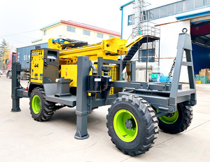 Máy khoan giếng nước di động với hệ thống thủy lực Máy khoan lỗ khoan mini 120m cho trang trại vườn NGOÀI LƯỚI sống - Product Image 4
