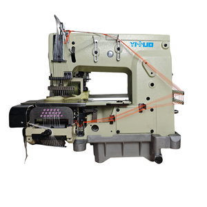 Machine à coudre multi-aiguilles YS-1412PQ pour élastiques de rideaux, tissus, ceintures de pantalons et bandeaux en caoutchouc - Product Image 1