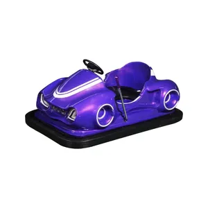 Anchi purple color Max drift bumper car drifting by a pull rod bumper cars for adults electric children's vintage bumper car