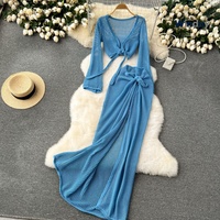 Ensemble deux pièces pour femmes WINDAY, vêtements en coton pour femmes, ensemble personnalisé pour femmes, ensemble court deux pièces pour femmes