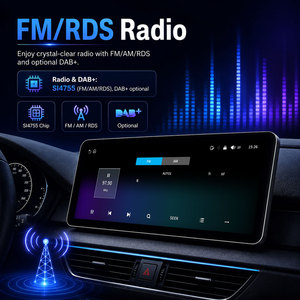 Unidad Principal para <span class=keywords><strong>Auto</strong></span> con Linux de 10.25 Pulgadas, Pantalla HD 1920*720, con CarPlay Inalámbrico, Android <span class=keywords><strong>Auto</strong></span>, Radio FM AM RDS - Product Image 4