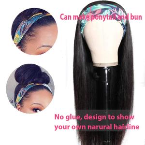 Brasiliano Raw Umani Del Virgin di Remy Dei Capelli della Parrucca Della Fascia Fornitore All'ingrosso Fatta a Macchina Nessuno Merletto Parrucca Glueless Gli Stili Personalizzati - Product Image 4