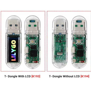 Module sans fil <span class=keywords><strong>LILYGO</strong></span> <span class=keywords><strong>TTGO</strong></span> T-Dongle-S3 ESP32-S3 avec écran LCD IPS de 0,96 pouce, mémoire flash de 16 Mo, carte TF, carte de développement et kit - Product Image 3