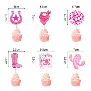 Guirlande de bannière scintillante, <span class=keywords><strong>bottes</strong></span> et chapeau de cow-girl western, boule <span class=keywords><strong>disco</strong></span> pour fête <span class=keywords><strong>disco</strong></span>, anniversaire de filles, enterrement de vie de jeune fille, décorations - Product Image 6