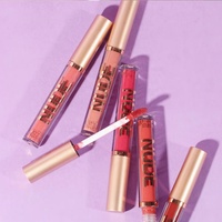 Gloss à lèvres mat en velours en gros, végan, imperméable, longue durée, rouge à lèvres liquide, gloss à lèvres volumateur, maquillage