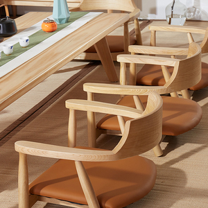 Phong cách Nhật Bản Tatami nhà hàng bàn trà thấp cafe dài bàn đặt mesas restaurante bàn ăn - Product Image 5