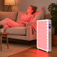Panneau de luminothérapie rouge TGA OEM ODM avec contrôle Bluetooth et application, avec support, pour studio de beauté