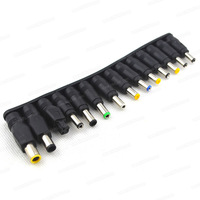 Connecteur de chargeur universel 56 pièces, adaptateur d'alimentation secteur AC/DC pour ordinateur portable, prise de connexion pour câble d'ordinateur portable