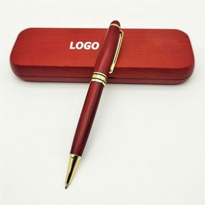 Luxury Rosewood Ballpoint Pen <b>Gift</b> <b>Set</b> for Business, Executive, Promotional and Corporate <b>Gifts</b> - Product Image 1