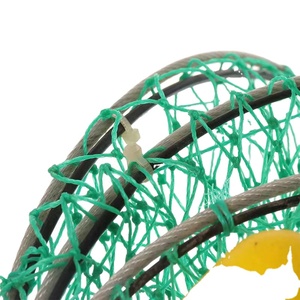 Pêche en <span class=keywords><strong>mer</strong></span>, Portable, pliable, flottant, poisson, crevettes, filet, piège, Cage de gardien de pêche - Product Image 2