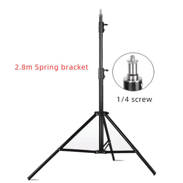 KINFUTO 2.8M Aluminum Mini Folding Tripod for Mobile Phones Cameras Video Accessory Microphone Flexible Photograph Smart