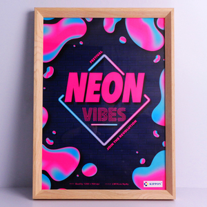 Tùy chỉnh PVC Pet KT bọt bảng dấu hiệu triển lãm quảng cáo hiển thị <span class=keywords><strong>Neon</strong></span> huỳnh quang Mực in logo quảng cáo nghệ thuật in Poster - Product Image 6