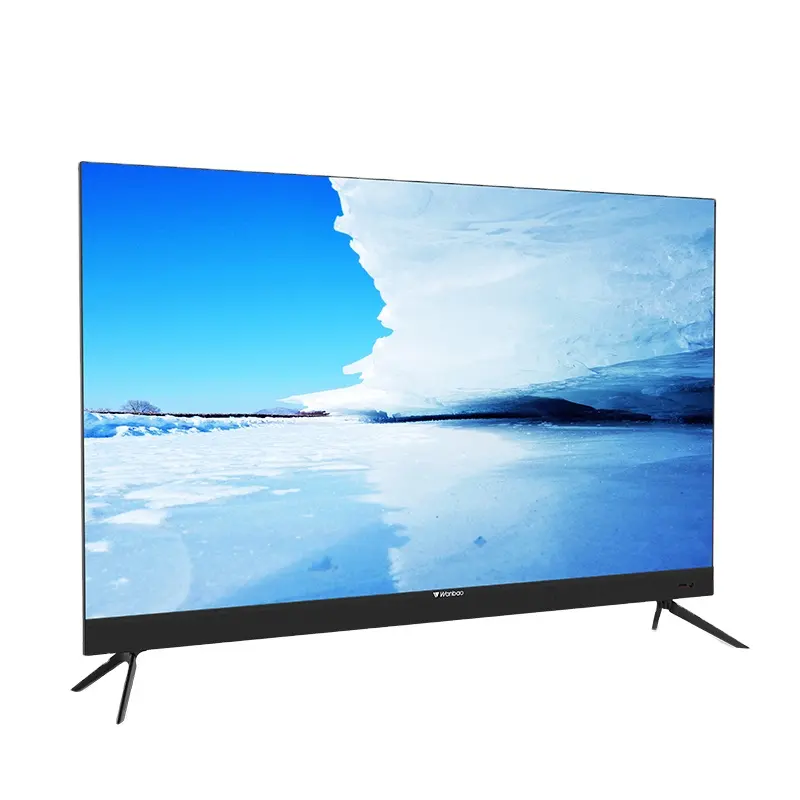 Çin Ultra ince LCD TV 49 inç 2160P 4K akıllı LED televizyon yüksek kalite yeni stil Ultra HD LED televizyon 50 inç 4K akıllı
