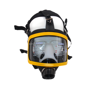 Masker <span class=keywords><strong>Gas</strong></span> Setengah Wajah Taktis CBRN 4005 dengan Sambungan Ulir 40mm, <span class=keywords><strong>Respirator</strong></span> Kimia dan Nuklir Tahan Bahan Kimia, Terbuat dari Silikon dengan Kartrid - Product Image 2