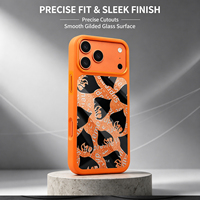 Coque de téléphone en verre TPU avec cadre en aluminium, chargement magnétique sans fil, protection antichoc pour iPhone 18, fabricant OEM ODM Chine