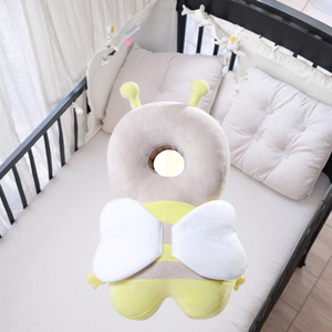 <span class=keywords><strong>Casco</strong></span> per Neonati Regolabile in Morbido Cotone Ecologico, Colorato, a Forma di Animale, Set Multifunzionale per la Protezione della Testa 0-4 Anni - Product Image 4