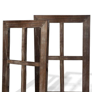 Porte-dents en scie artisanal, cadre en bois, pratique à la main, pour fenêtre de style vieux <span class=keywords><strong>pays</strong></span>, nouveauté - Product Image 2