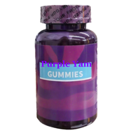 Service OEM : Gummies à la patate douce violette, Gummies UBE, Gummies à la poudre d'igname violette