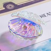 Figurine en cristal de luxe HBL, coquille en cristal, ornement en perles de cristal pour cadeaux promotionnels, décoration de la maison