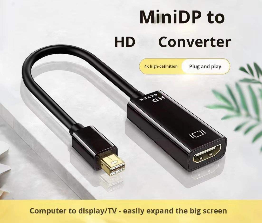 Mini dp noir vers HDMI 1080p
