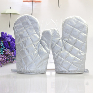 Gants de <span class=keywords><strong>cuisine</strong></span> pour four à micro-ondes Gants de cuisson Mitaines de four anti-brûlure - Product Image 2