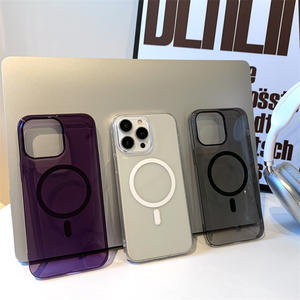 เคสใสแม่เหล็กสำหรับ Apple iPhone 17/16  วัสดุ PC ป้องกันรอยนิ้วมือ ใช้ได้กับ iPhone 15 14 Pro Max 13 - Product Image 3