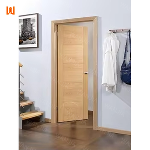 Porte d'entrée en bois de haute qualité résistant aux <span class=keywords><strong>termites</strong></span> étanche aux intempéries durabilité porte en bois - Product Image 3