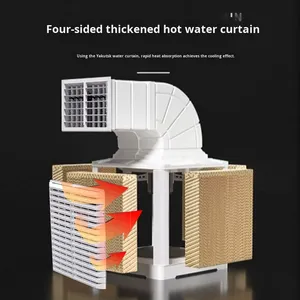 Refroidisseur d'<span class=keywords><strong>air</strong></span> puissant pour l'extérieur, idéal pour les grandes serres, unité externe industrielle, respectueux de l'environnement, refroidissement haute puissance - Product Image 5