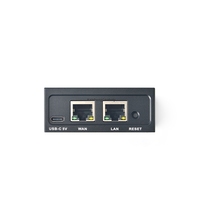 FriendlyELEC Nano Pi NanoPi R4S 4 Go boîtier métallique double passerelle Ethernet Gbps RK3399 compatible OpenWrt carte de développement