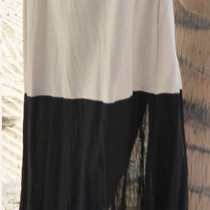 Manufacturer Women Maxi Abaya Color block Custom Loose Fit Slit Hem Prayer Dress Middle East Style All Seasons Lightweight - Product Image 3