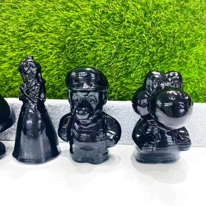 Gran oferta obsidiana Super <span class=keywords><strong>Mario</strong></span> personajes de dibujos animados <span class=keywords><strong>Bros</strong></span> tallado a mano obsidiana Marvel personajes tallados para regalos - Product Image 2