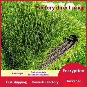 Gazon artificiel en plastique pour jardin <span class=keywords><strong>d</strong></span>'enfants et mariages en plein air, gazon <span class=keywords><strong>vert</strong></span> - Product Image 2