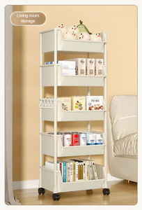 Scaffali Organizzatori Multilivello per Cucina, Scaffali per Microonde, Organizzatore Mobile per Pentole da Soggiorno - Product Image 2