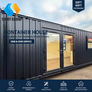 Maison conteneur de luxe sur mesure OEM, villa modulaire préfabriquée avec intérieur haut de gamme pour hôtel de villégiature - Product Image 6