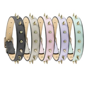 Venta al por mayor decoración de cabeza <span class=keywords><strong>bullit</strong></span> fuerte mordedura de perro, material de aleación, no se oxida collar de perro gato - Product Image 5