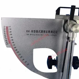 Matest Quality Stainless Steel Pendulum Skid Resistance And Friction Coefficient Tester For Road Surface Test