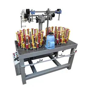 Crédito Oceano Knitting Machinery Knitting Weaving Machine Totalmente Funcional Onda Lace Trança Máquina Fácil de Operar Lace Braidi