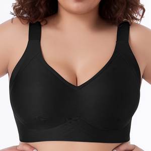 Sujetador de Mujer con Soporte Lateral Amplio, Control de Grasa en la Espalda, Minimizador de Busto Grande con Soporte Absorbente de Impactos, Bralette de Talla Grande - Product Image 3