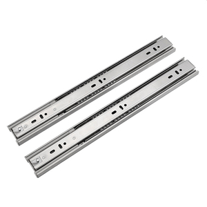 Ball Bearing Soft Close Push To Open Drawer Slide Rail <strong>Cabinet</strong> Undermount Telescopic Drawer Slide - Product Image 2