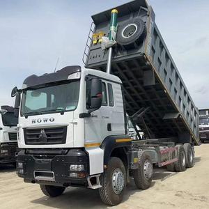Sinotruk New Sino 8X4 RHD LHD Howo TX Dump Truck Heavy Duty 371 400HP <b>12</b> Wheeler Tipper Trucks 8x4 Dump Truck for Sale - Product Image 1