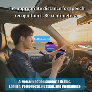 ป้ายไฟ LED แสดงผลบนรถยนต์รุ่นใหม่ Gprgit <span class=keywords><strong>A730</strong></span> AI Voice พร้อมหน้าจอพิกเซล ควบคุมผ่านแอพพลิเคชั่น รีโมท และพอร์ต USB สำหรับตกแต่งรถยนต์ - Product Image 3