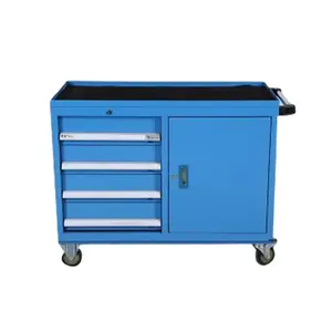 Movable Detachable Repair Workshops Multipurpose Four Wheel Portable Trolley Storage Tools Box