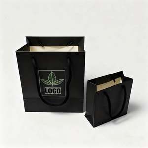 Fabricant direct de sacs de courses personnalisés en papier recyclé à production rapide pour les magasins de détail et d'épicerie - Product Image 1