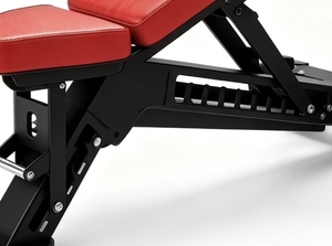 Banco de Pesas Profesional para Entrenamiento de Fuerza, Ajustable, con Soporte para Piernas, Multiposiciones - Product Image 6