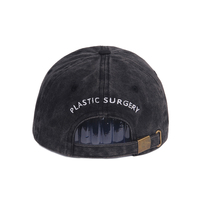 Casquette de baseball unisexe réglable en coton délavé, style vintage, non structurée, à 6 panneaux, pour un look sportif
